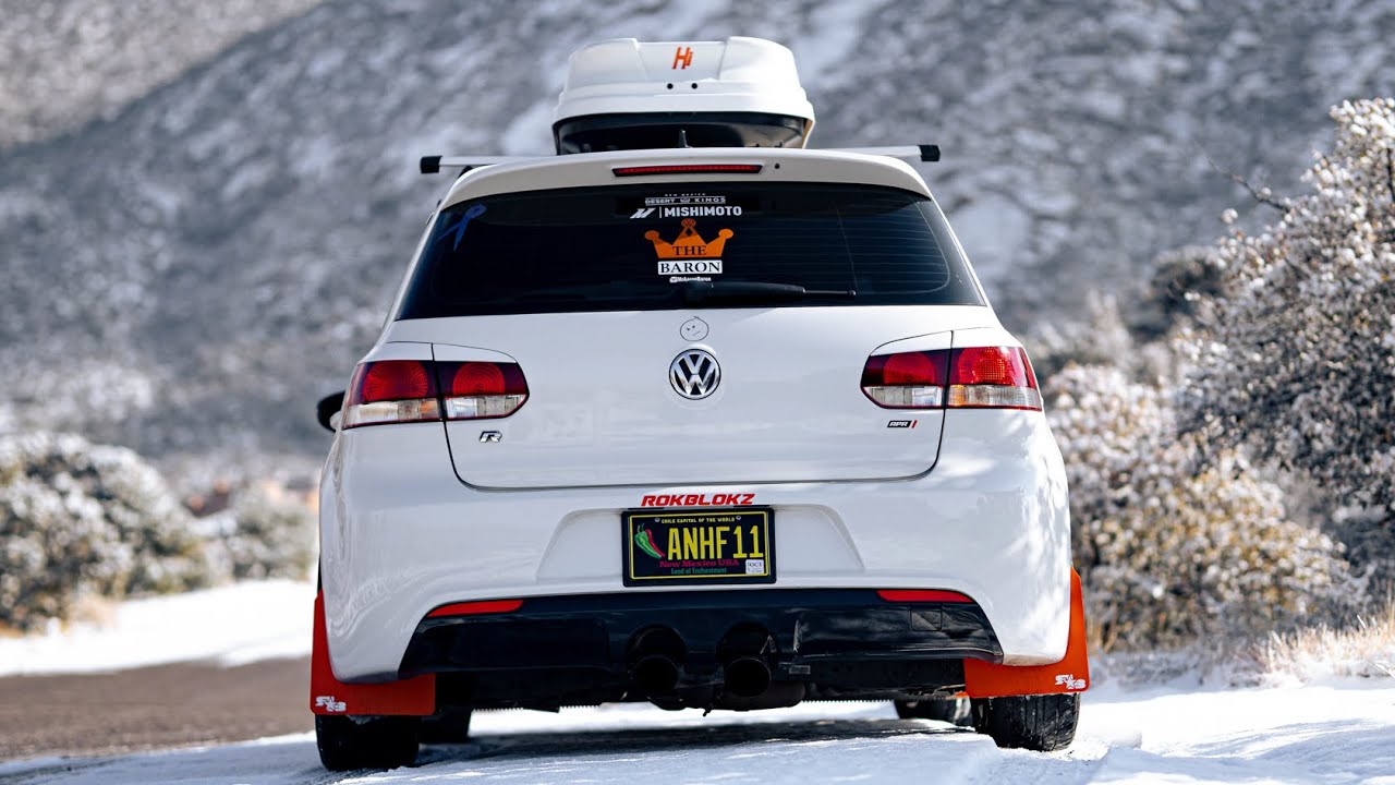 Простая установка брызговика Rokblokz на VW Golf / R / GTI / TDI!