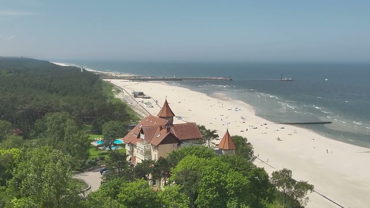 Domy nad morzem w Łebie