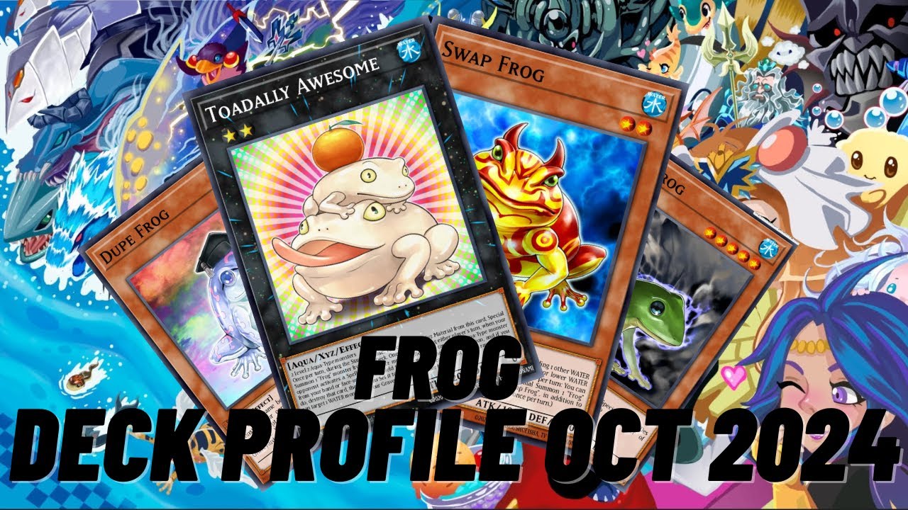 Frog Yu-Gi-Oh Deck Profile for October 2024