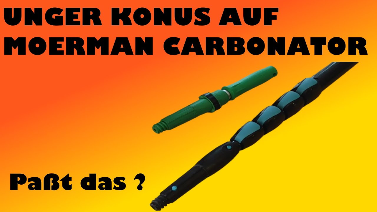 Ungerkonus auf Moerman Carbonator ? Passt das?