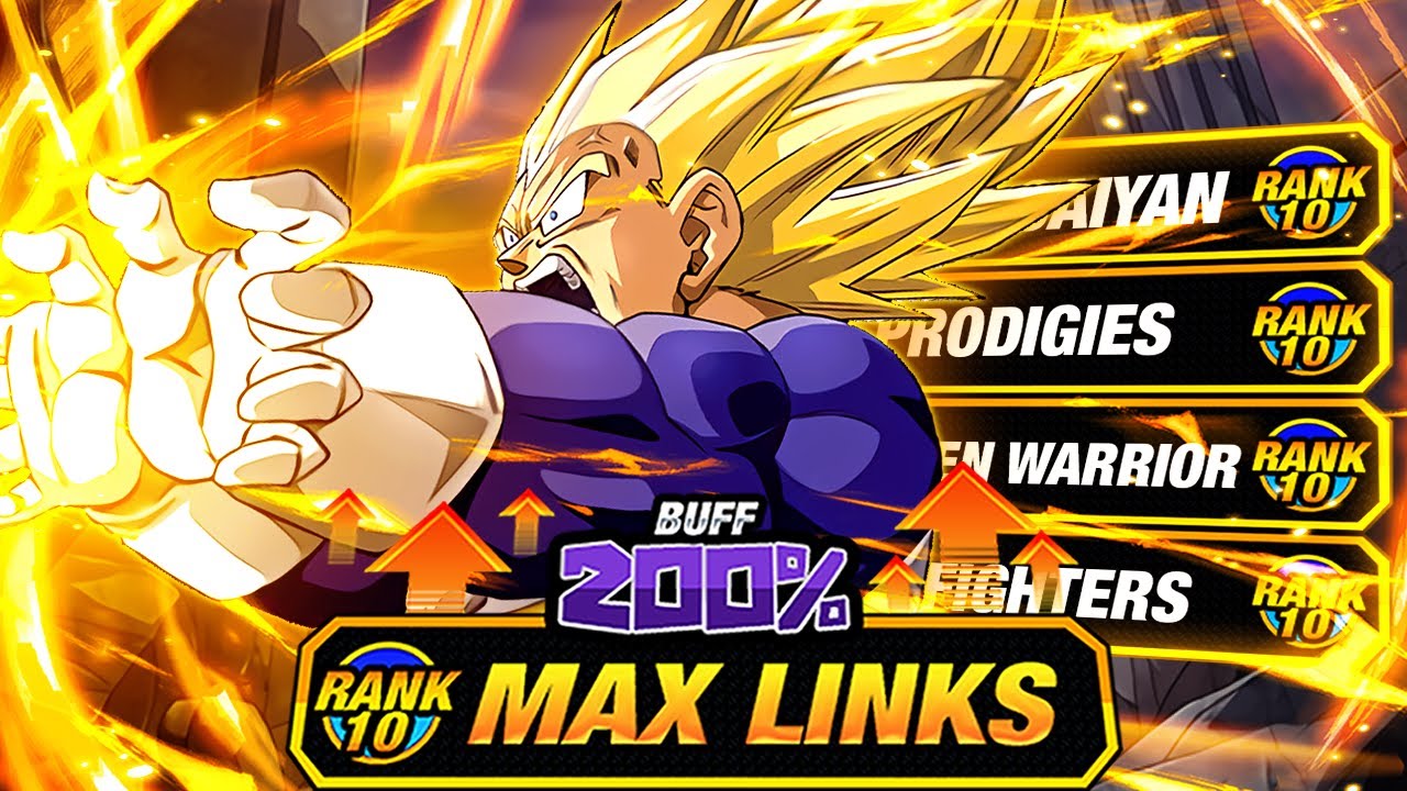200% LEADER SKILL BUFF! LEVEL 10 LINKS 100% RAINBOW STAR AGL SUPER VEGETA! (DBZ: Dokkan Battle)