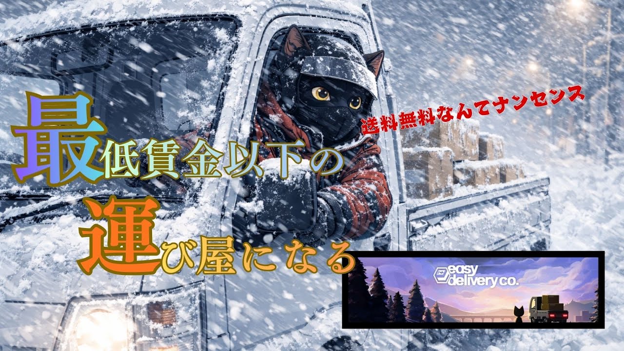 【EASY DELIVERY Co.】#02 ゲームの中でまで働かなくてもいいと思う