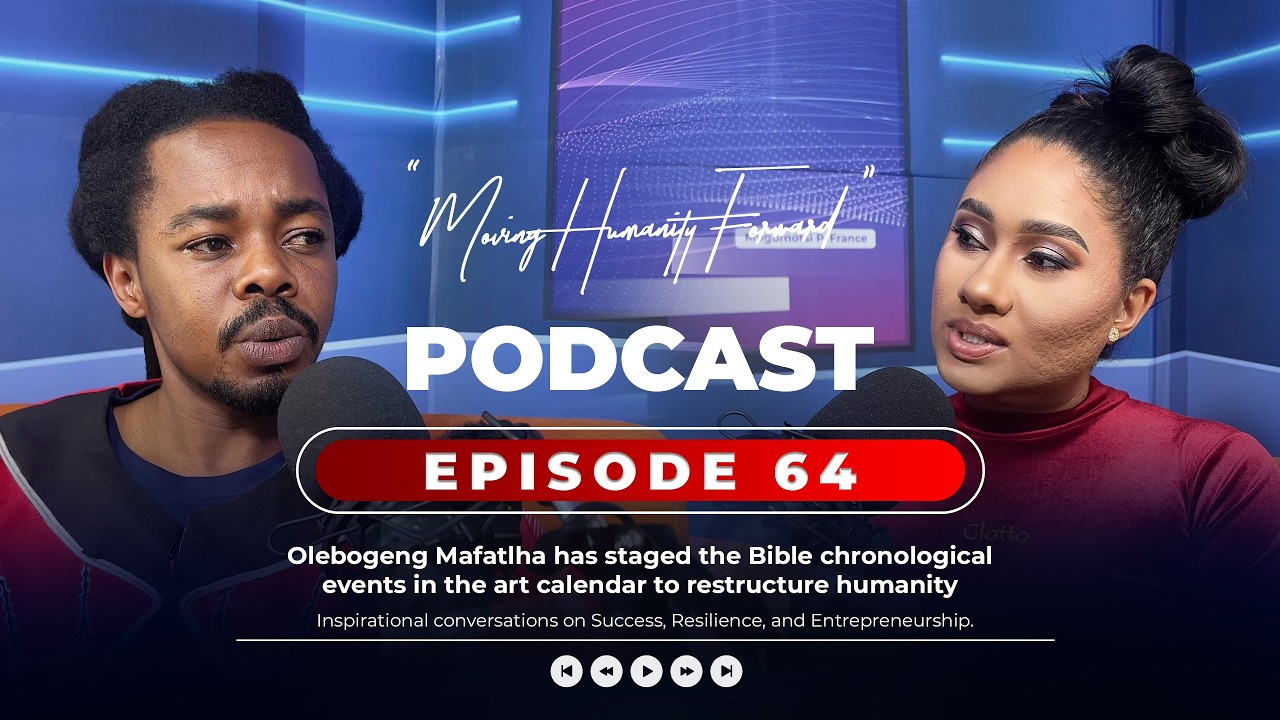 How Olebogeng Mafatlha Reimagined Human History Through Biblical Art | MHF Episode 64