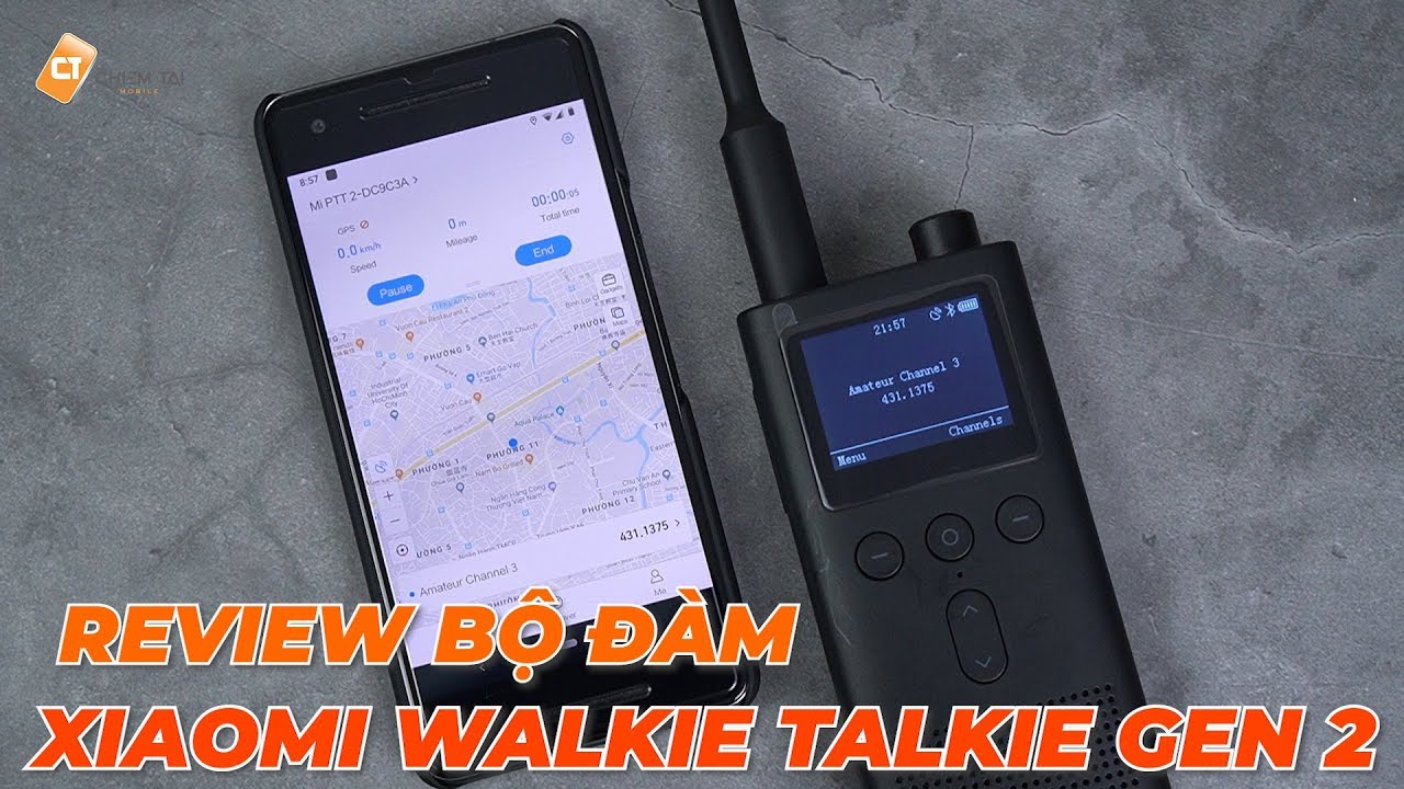 Xiaomi Walkie Talkie Gen 2 - Bộ Đàm Đa Dụng Đỉnh Nhất Đến Từ Xiaomi , Phủ Sóng 6KM , Băng Tần Kép