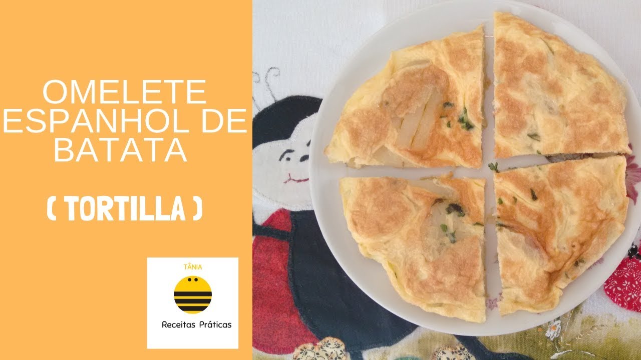 Omele Espanhol de Batata ( Tortilla )
