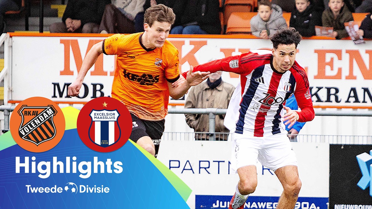 SUPER-DUO Runderkamp/Tol schittert op eigen veld 🔥💥 | Highlights RKAV Volendam - Excelsior Maassluis