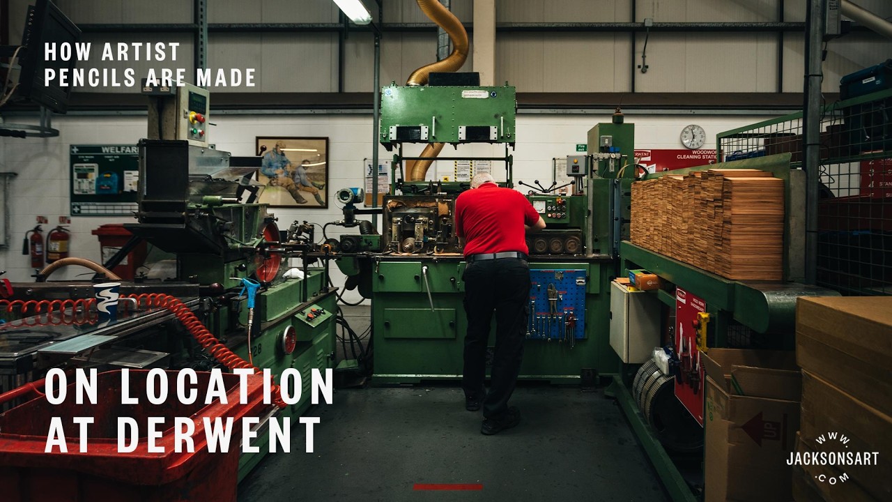 How Artist Pencils are Made - On Location at Derwent | Jackson's Art