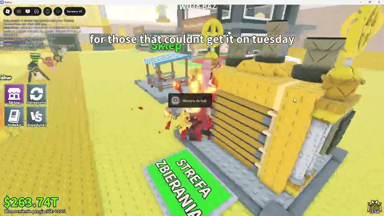 Admin abuse steal a brainrot z miom kolegą