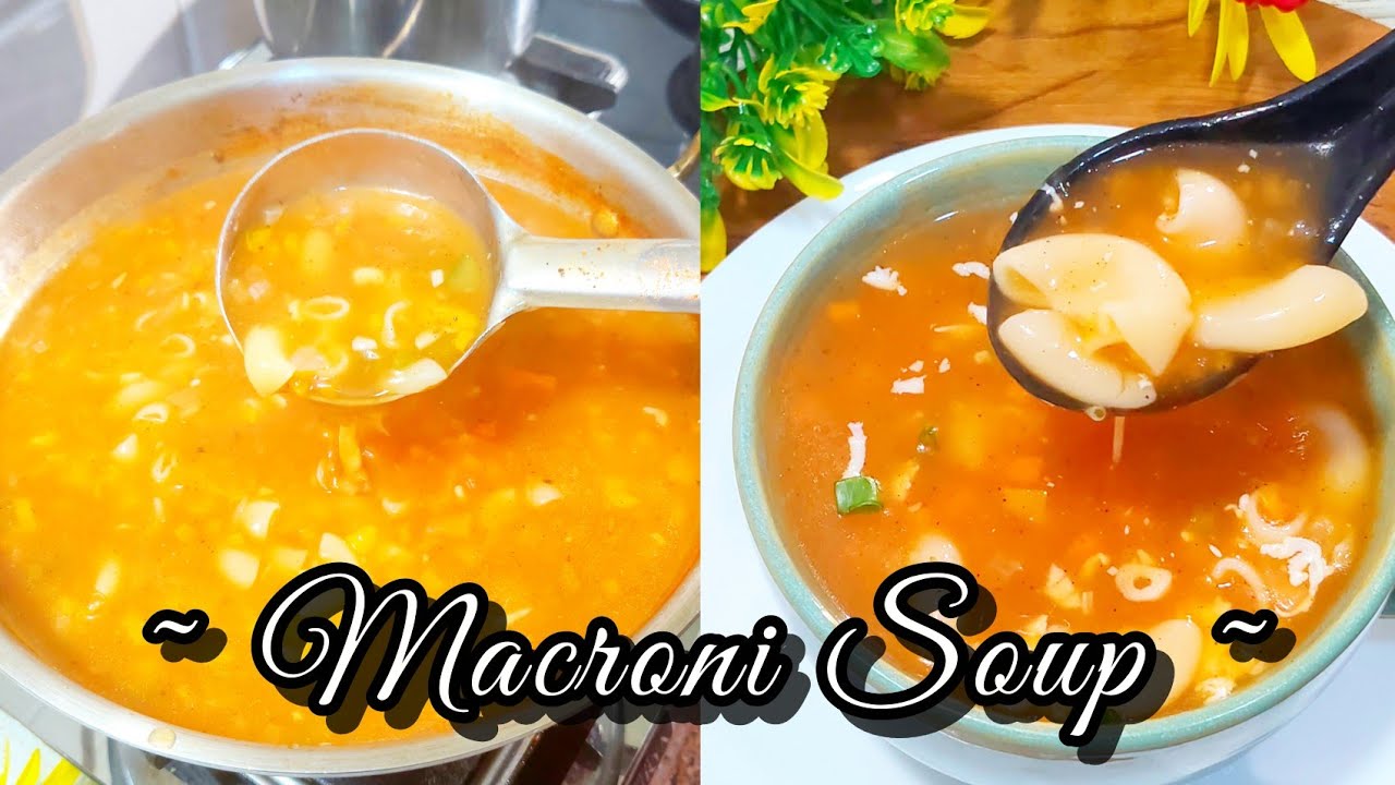 Winter Special Vegetable Macroni 🍲 #soup #vegsouprecipe #soupymacroni 