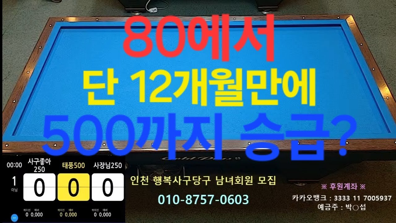 12이닝컷!잘친다 잘쳐 