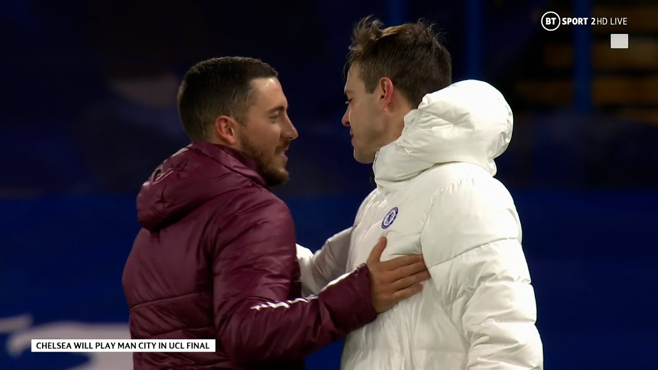 Eden Hazard congratulates former Chelsea team-mates on Champions League victory over Real Madrid