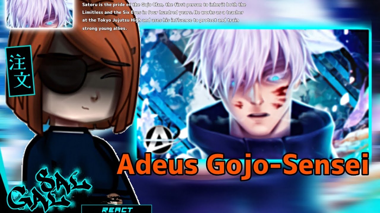 🇧🇷|Jujutsu Kaisen React (Desabafo Satoru Gojo | Jujutsu Kaisen | &Uacute;ltimas Palavras | &lrm;@AniRap