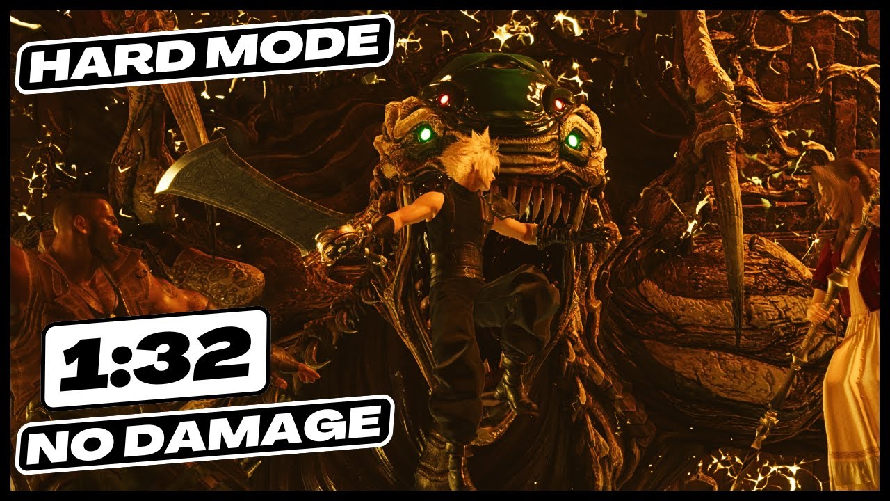 【FF7R】| Demon Gate ▰ Hard Mode SpeedRun【Final Fantasy 7 VII Rebirth 】