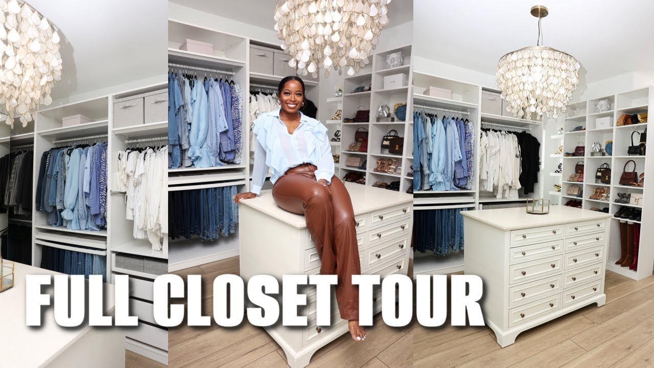OMG😱 EXCITING NEWS‼️ FULLY FURNISHED DREAM CLOSET TOUR+TRY ON + 🔥Amazon Finds | Msnaturally Mary