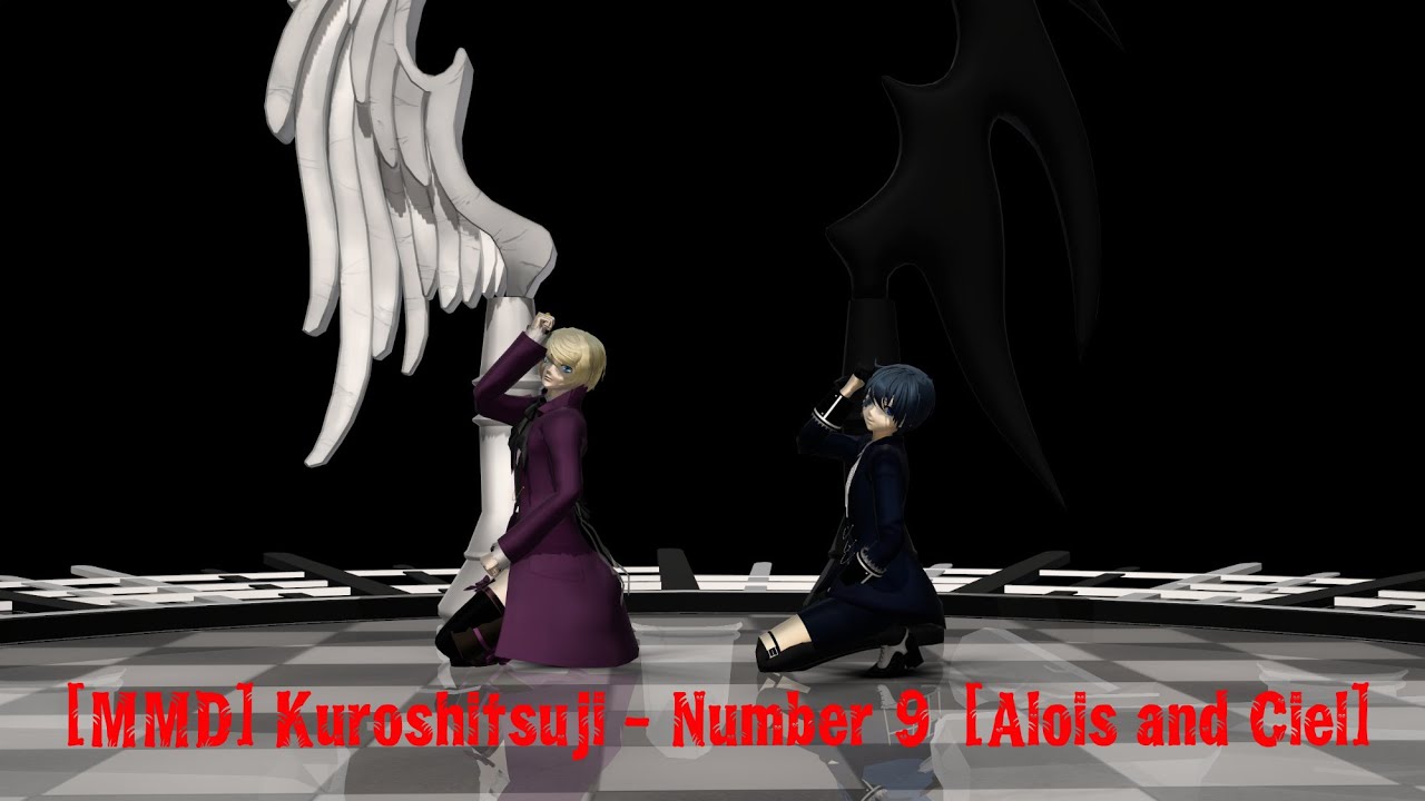 【MMD】Kuroshitsuji - Number 9 【Alois and Ciel】