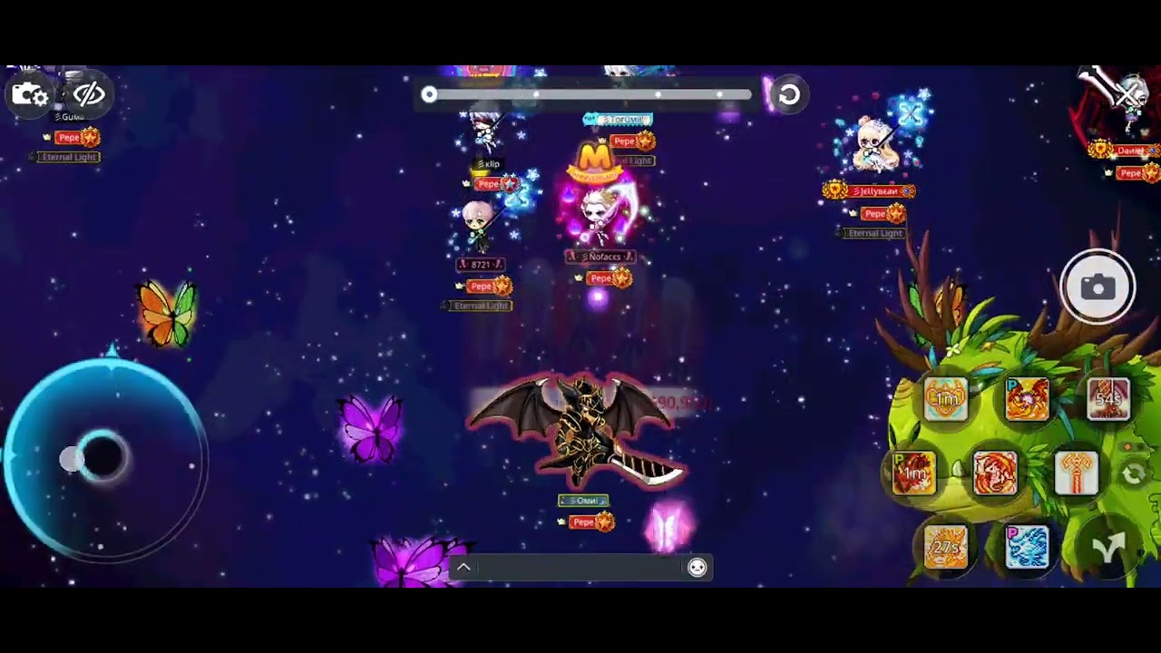 [风之谷M] [MapleStoryM] Pepe Team 1 First Clear on Chaos Lucid!