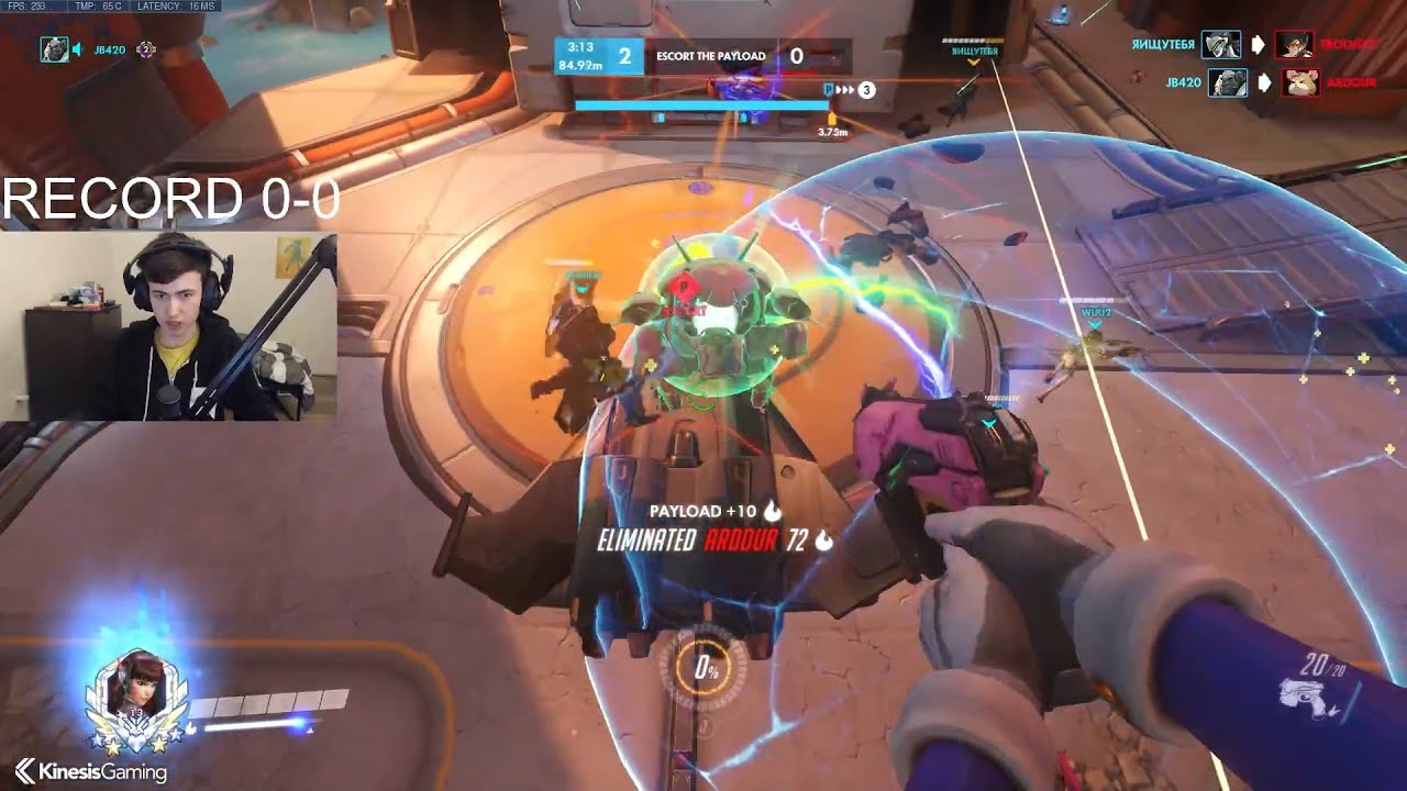 SUPER D.VA GAMEPLAY OVERWATCH SEASON 29 TOP 500