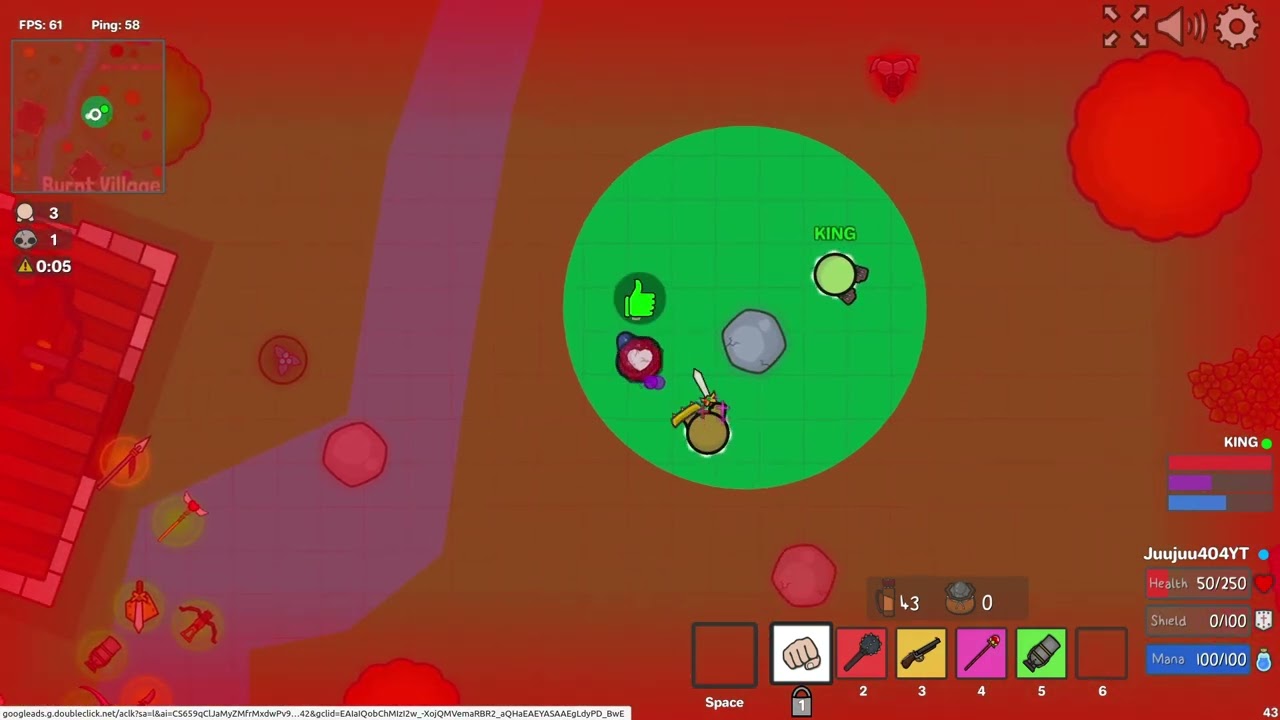I caught a teamer in the last.io
