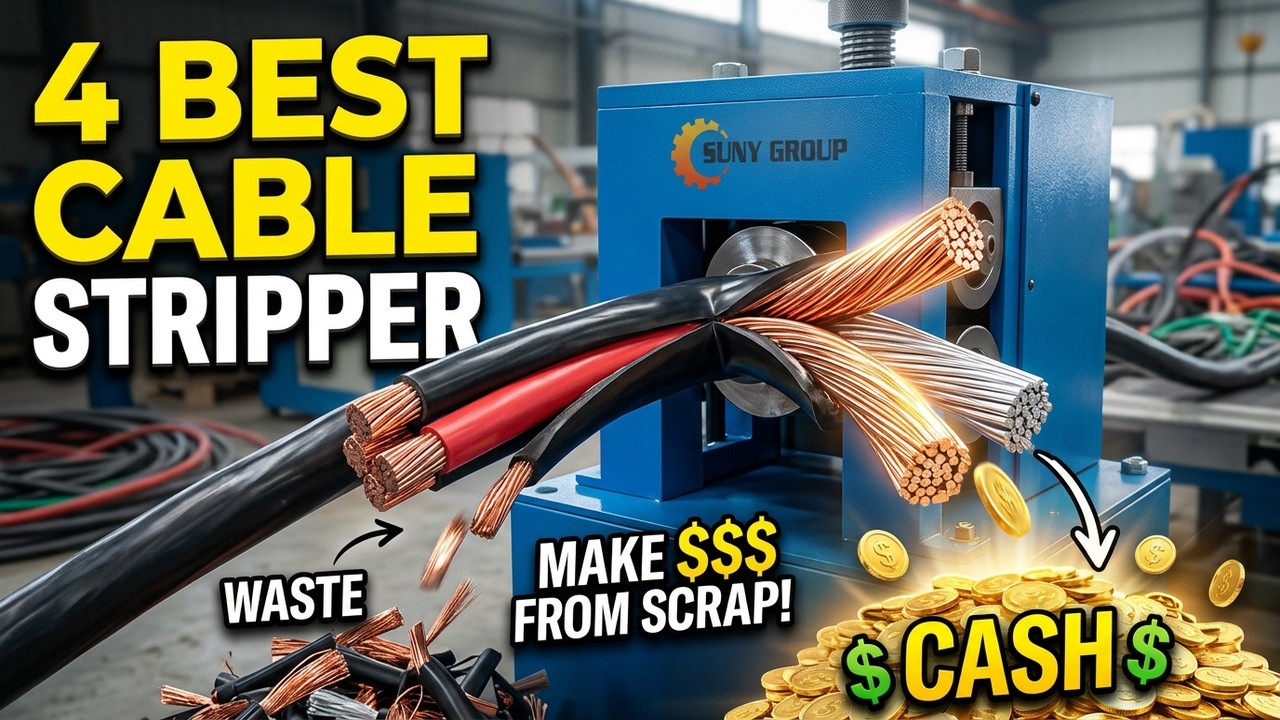 4 Best Wire Stripper Machine - How to Separate Copper/Aluminum from Cable Wire Scraps?