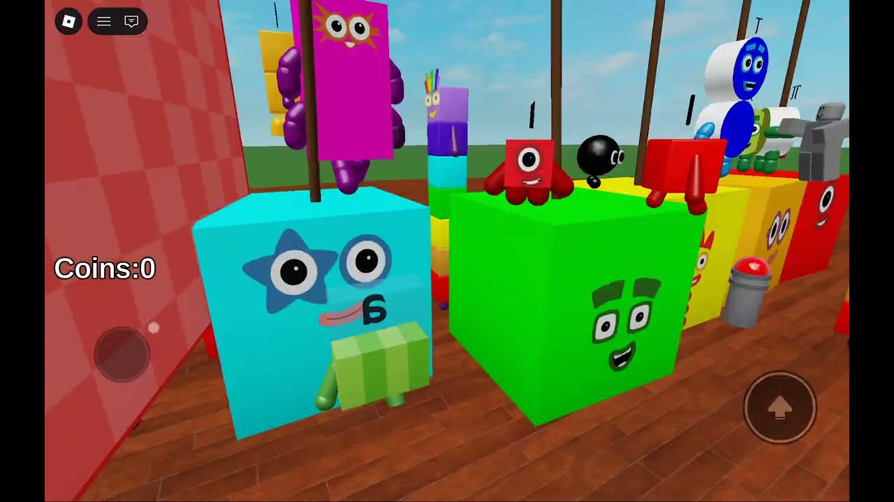 Numberblocks Don't Push the Button!!