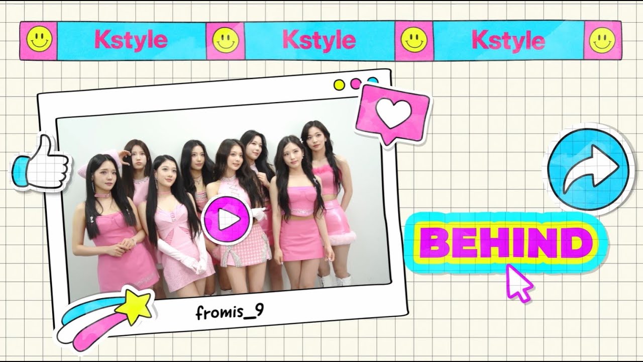 fromis_9、可愛すぎる日本語も！「Kstyle PARTY」バクステ取材中の模様を大公開