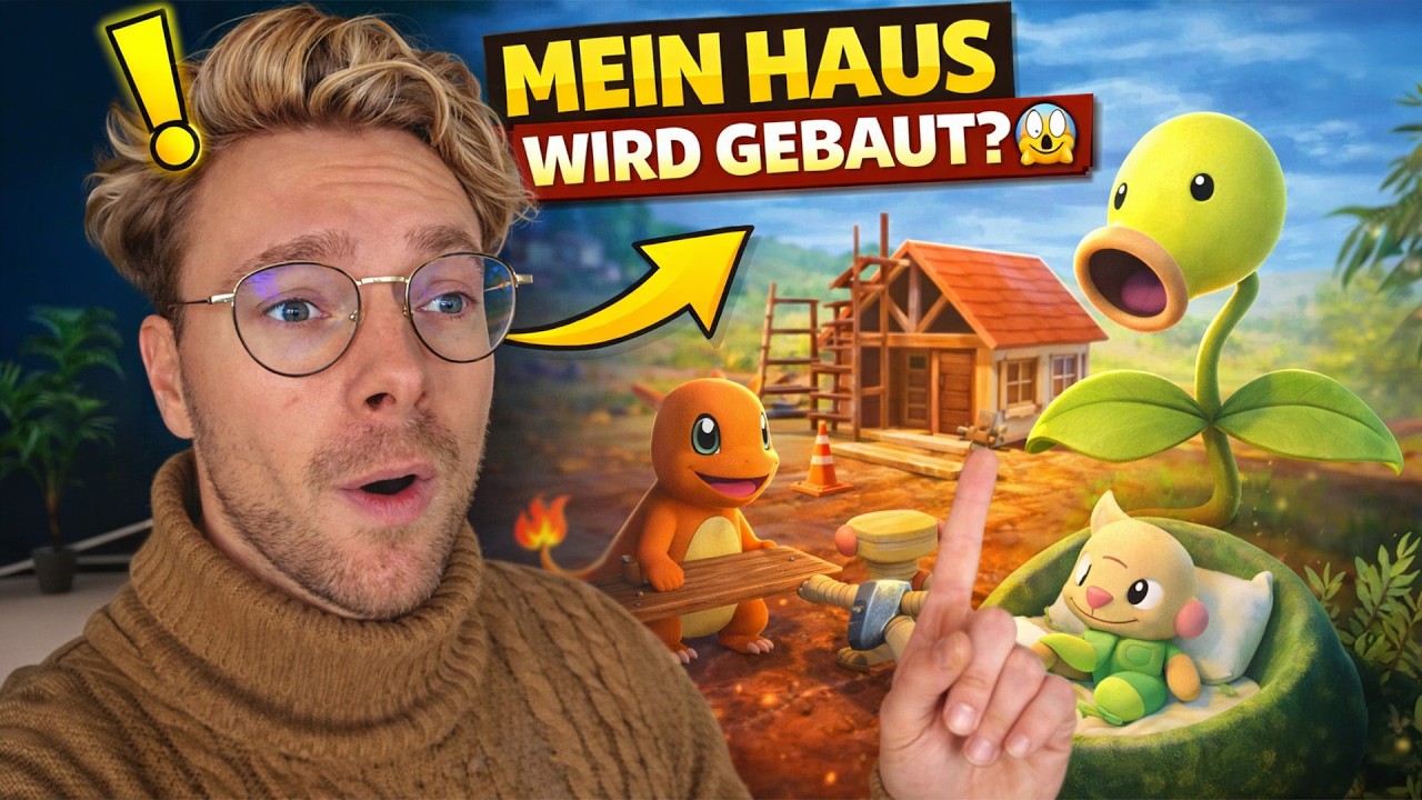 Knofensa wird unser Freund! 🌱 Mein Haus wird gebaut! | Pokopia #5