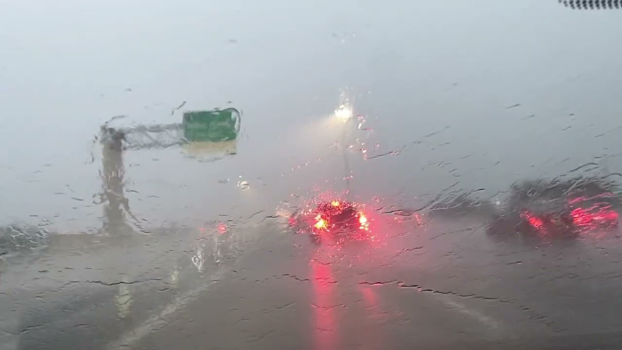 Crazy Rain Morning Commute Houston/Katy