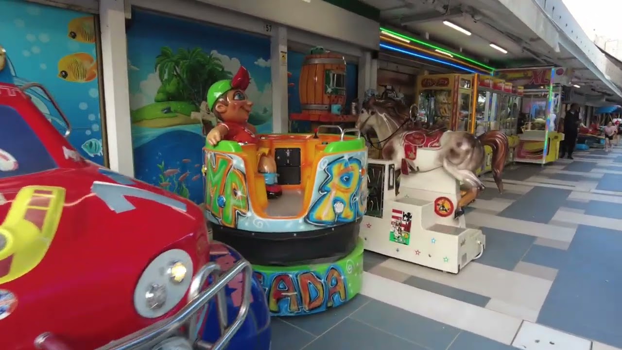 Lignano Pineta Einkaufstrasse