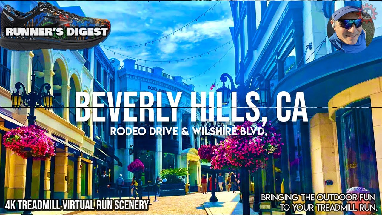 Beverly Hills, CA | Summer | 4k Virtual POV Run [62]