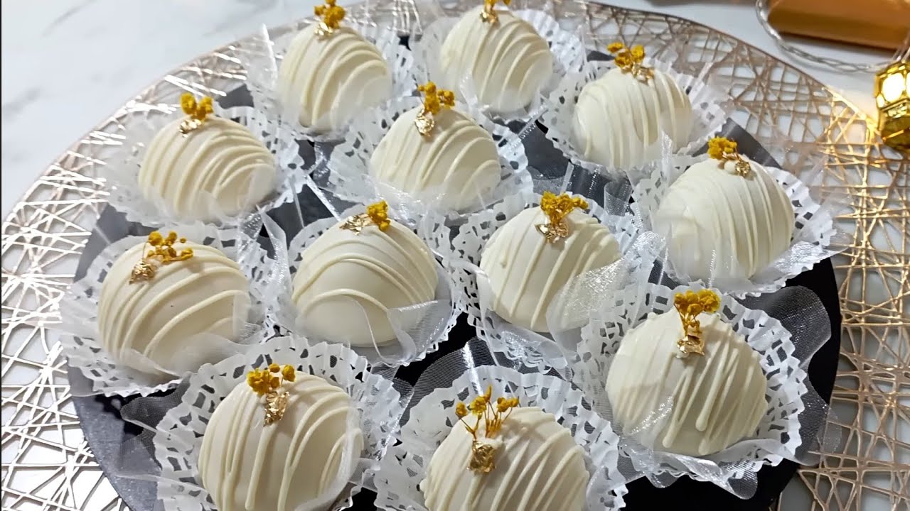 طوندونس حلويات العيد 2025✨حلوى بريستيج💥كريات الثلج بدون طابع بحشوة جوز الهند بنة و ذوق مميز و رائع🎊😋