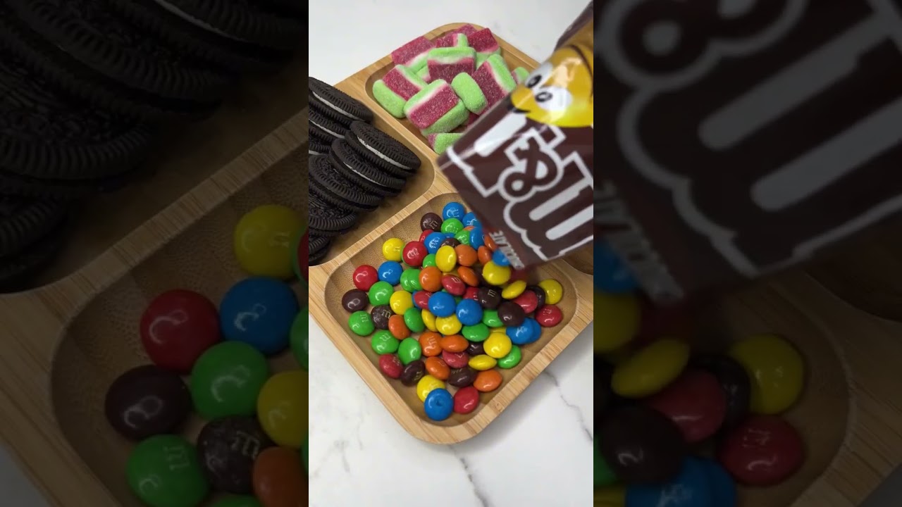 Filling platter with sweets | 6 minutes ASMR ✨🎧