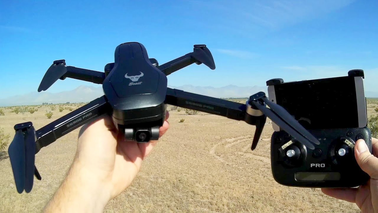 ZLRC SG906 GPS Pro Two-Axis Gimbal FPV Camera Drone Flight Test Review