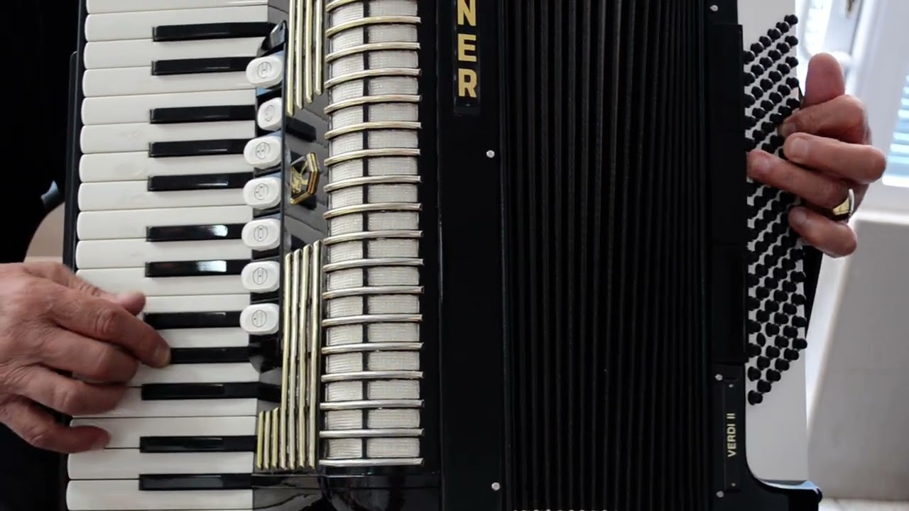 Hohner Verdi II - 96 bass - Excellent German Made Top Quality Accordion