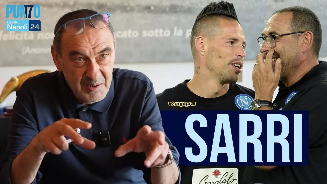 Intervista a SARRI 🎙️ Hamsik, il Napoli e Maradona: sentite cosa dice il mister 💙
