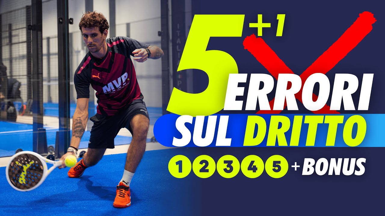 I 5+1 ERRORI ❌ sul DRITTO nel Padel! 🎾 Ecco come evitarli! | Tutorial Padel Italiano 🇮🇹
