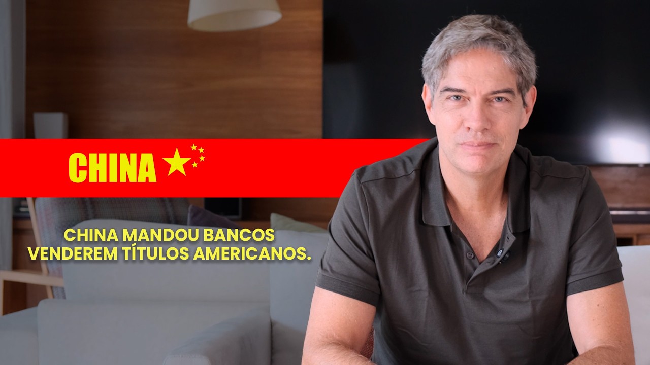 China mandou bancos venderem títulos americanos.