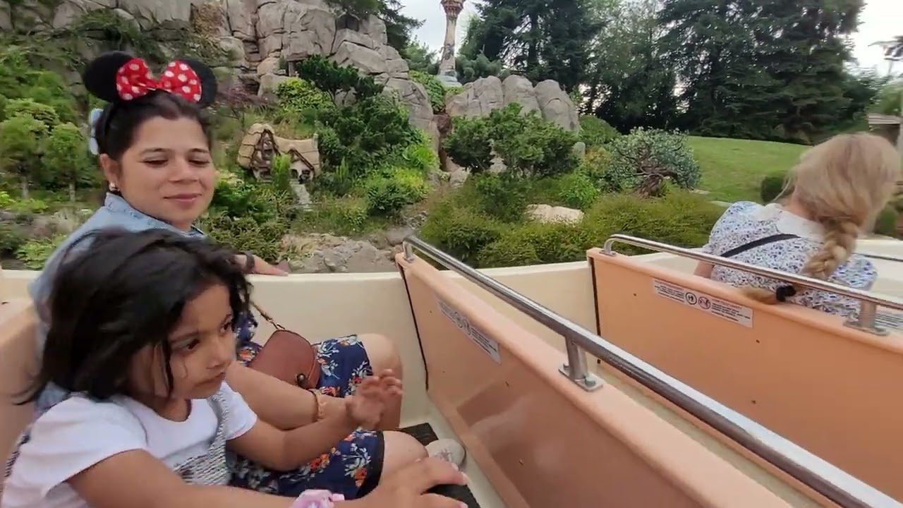 Paris Disney Park via Boat