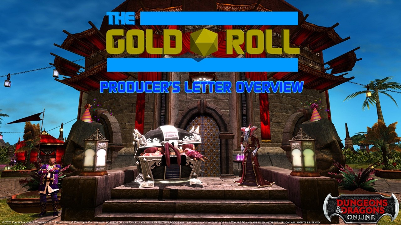 Dungeons and Dragons Online Producer's Letter Overview