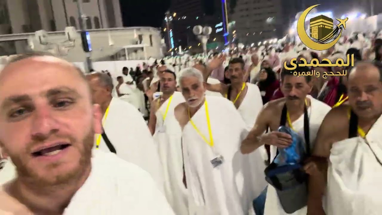 🕋لبيك اللهم لبيك… لبيك لا شريك لك لبيك”🕋قلوب متجهة إلى بيت الله، وأرواح تسبق الأقدام شوقًا وحنينًا 🤲