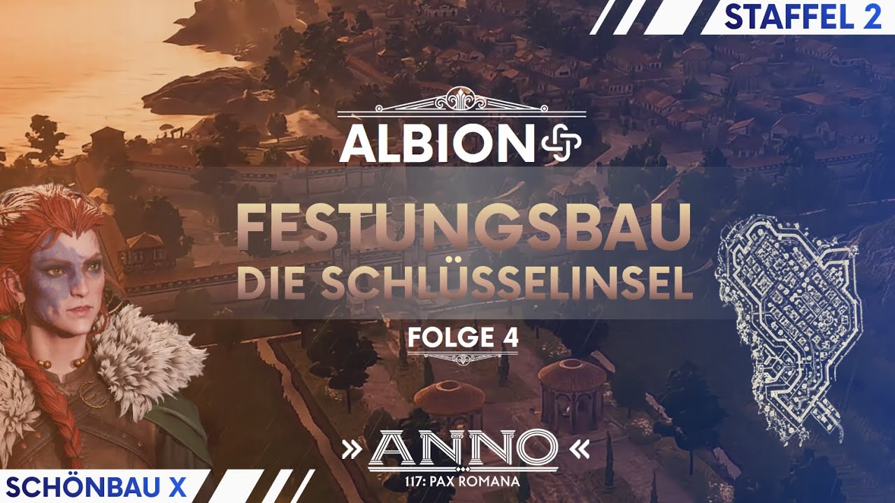 Diese Insel entscheidet alles | Anno 117 Albion Schönbau #anno117paxromana #festung