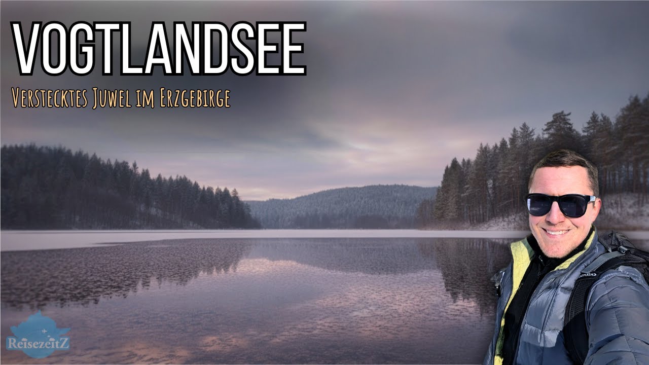 ❄️ Winterwanderung am Vogtlandsee: Rundweg bei Grünheide im Erzgebirge 🌲