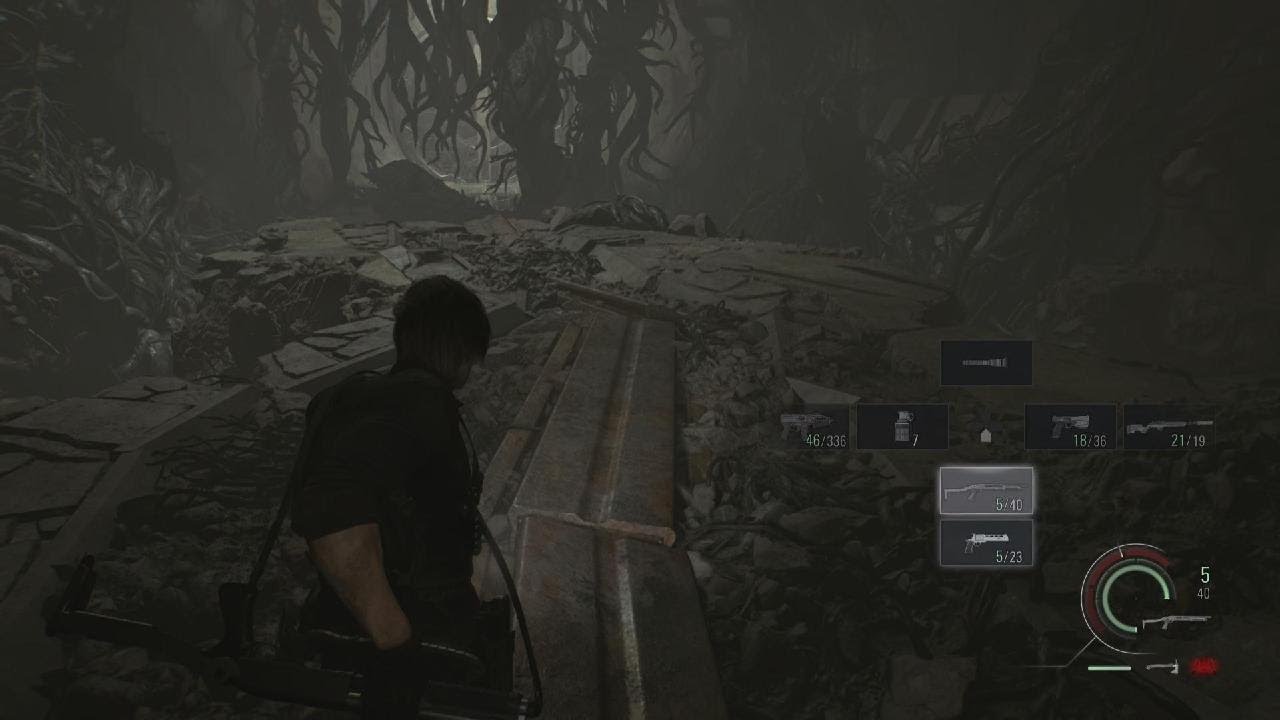 RESIDENT EVIL requiem: Plant Boss Fight