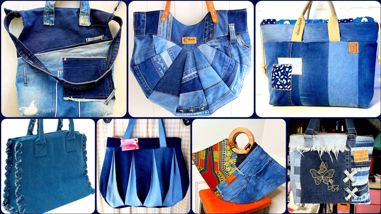Most Beautiful Denim 70+Designs Old Pants Recycled 