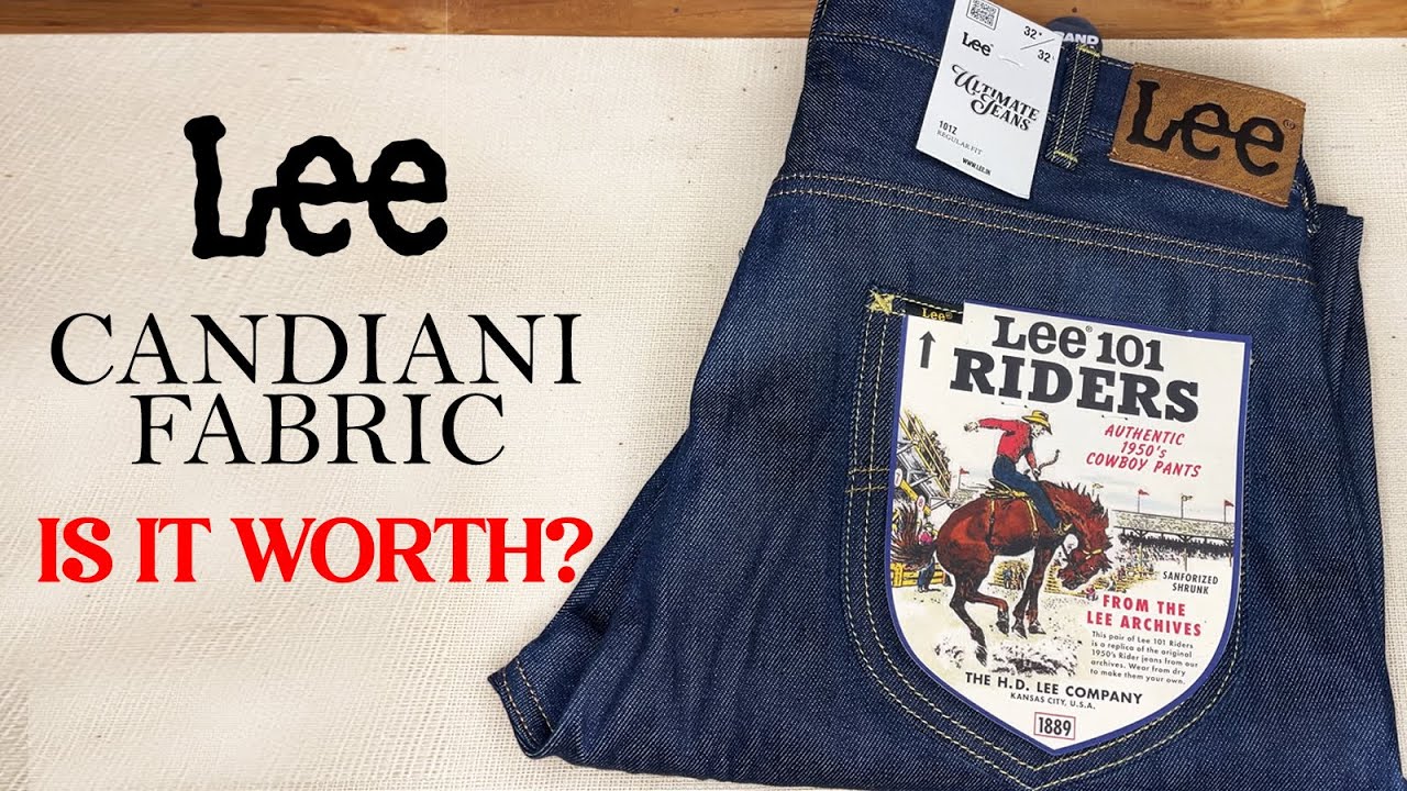 Lee 101 Riders Selvedge Denim | From The Lee Archives 1950 | Unboxing and quick review