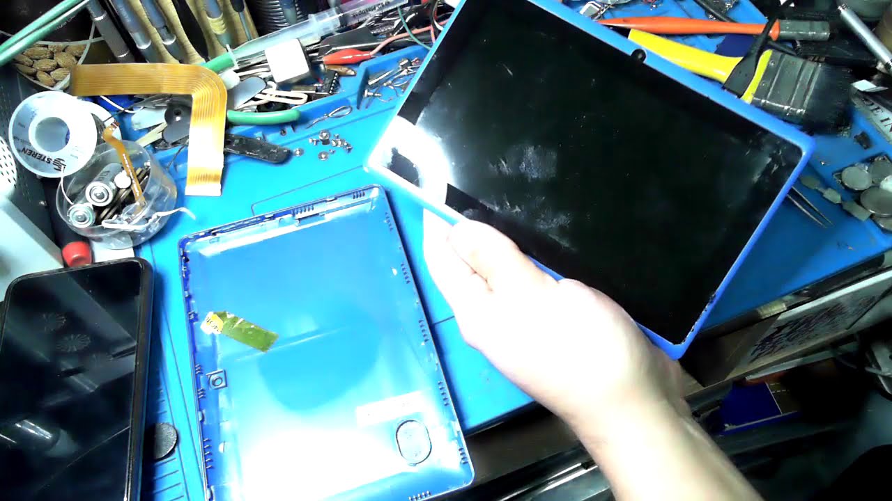 como cambio un touch de una tablet de 7 pulgadas generica  y revivo bateria caso de servicio real.