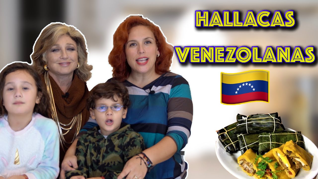 HALLACAS Navideñas Venezolanas Receta con Angélica Vale y Angélica María | Angelicales