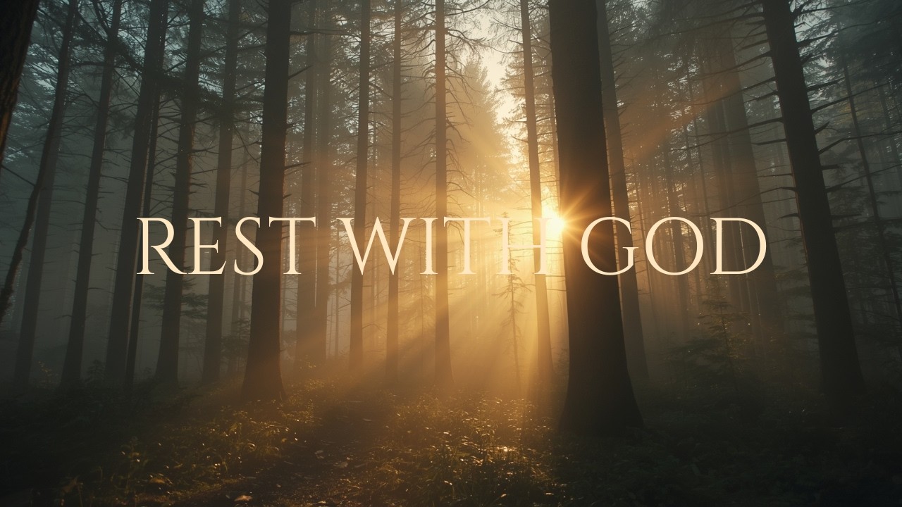 REST WITH GOD– 1 Hour Calm Worship Piano for Sleep Quiet