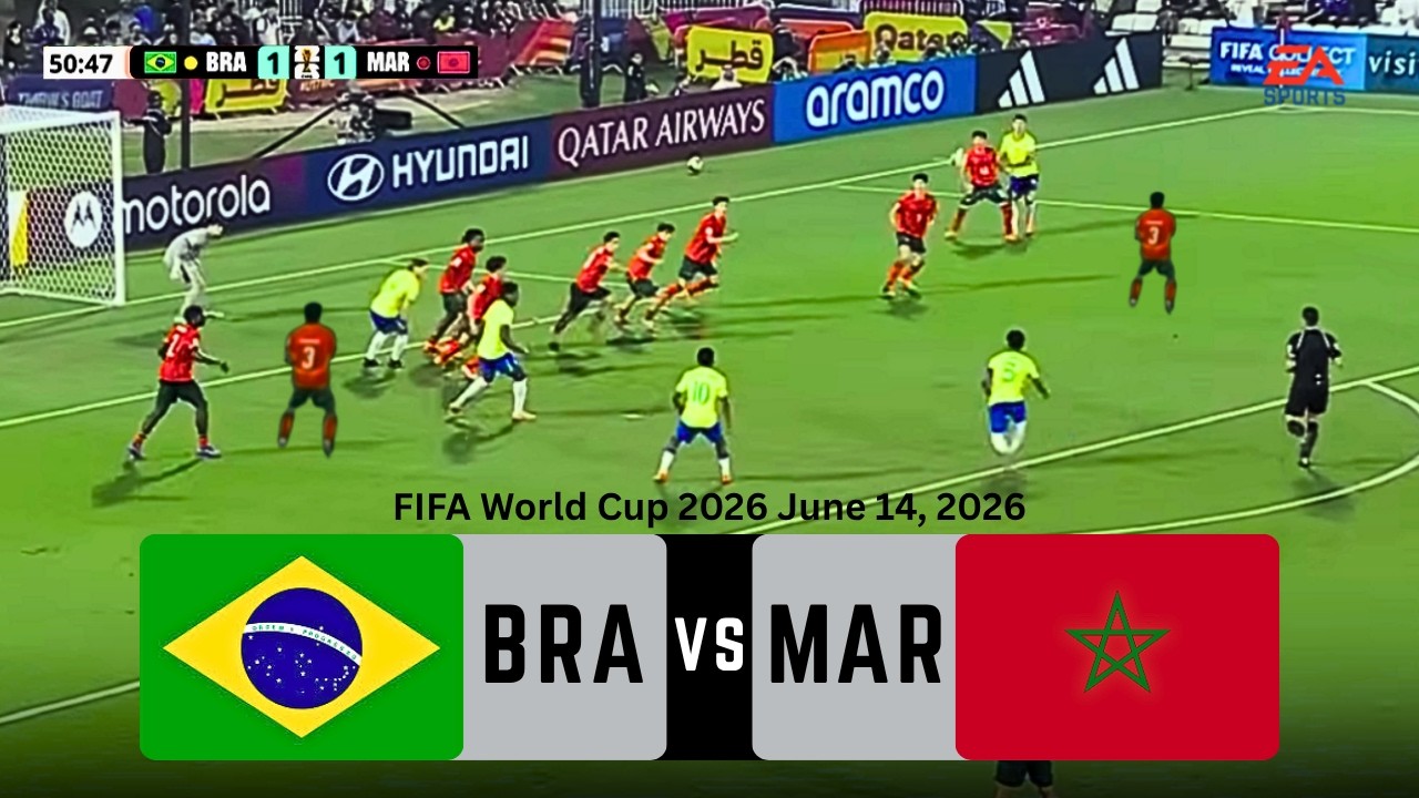 Brazil vs Morocco | FIFA World Cup 26 | WC26 | Group Stage | June 14, 2026 | FC26 Gameplay