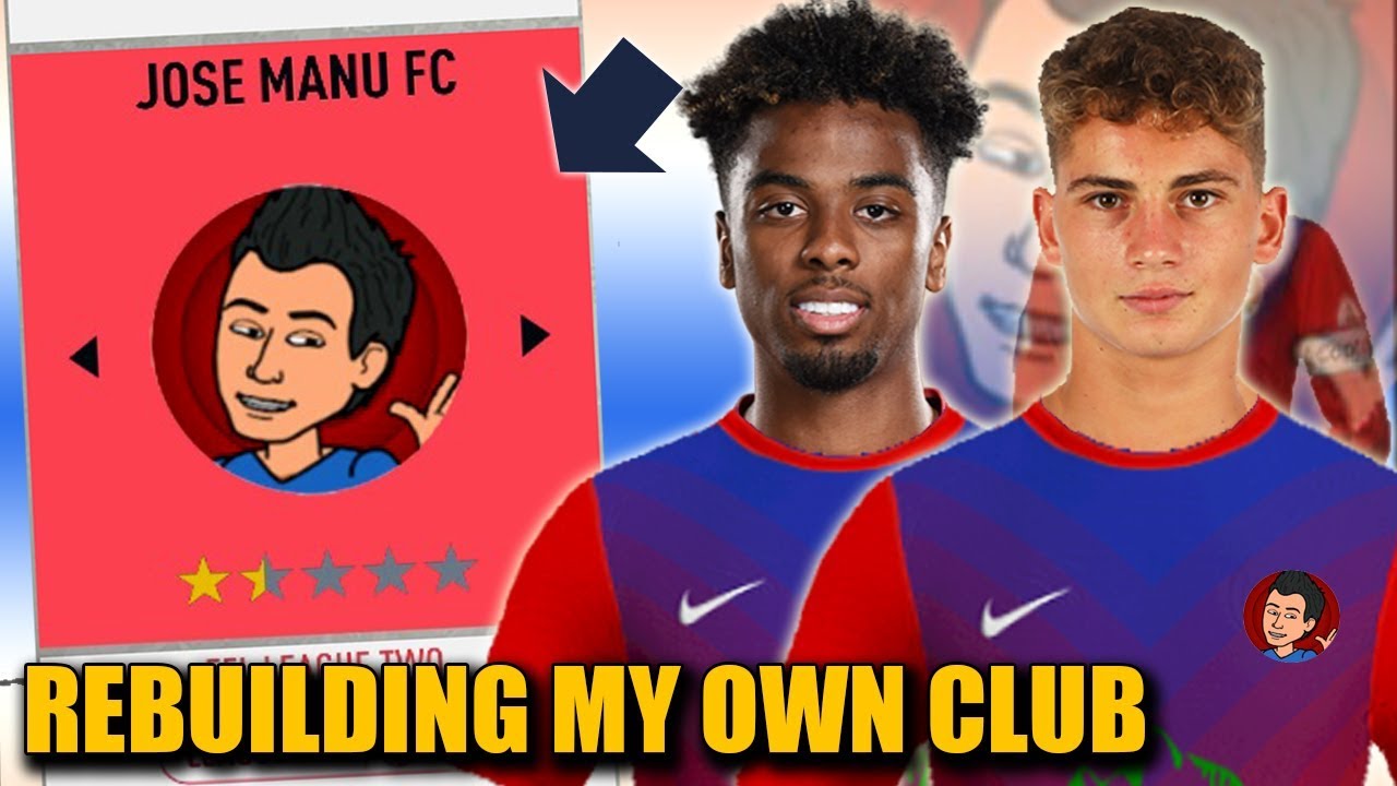 REBUILDING MY OWN CLUB!!! JOSEMANU FC - FIFA 20 Create my Club
