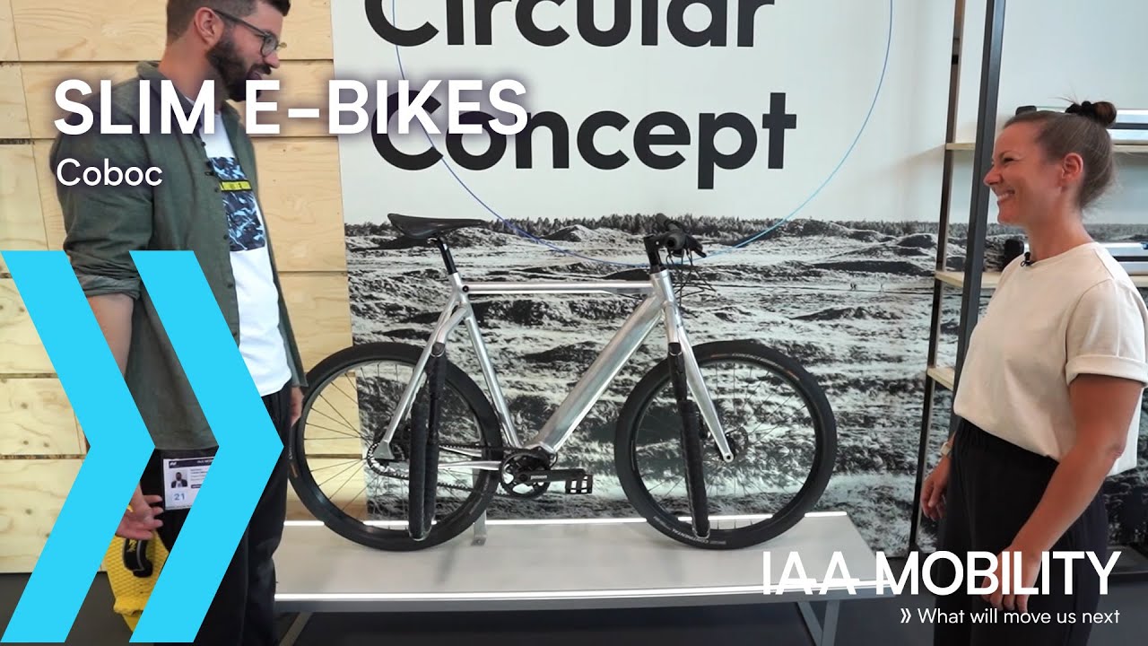 Slim, Simple, Sleek - E-Bikes aus Heidelberg | IAA MOBILITY 2021